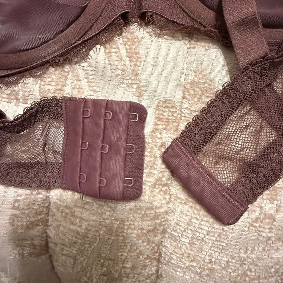 SOLD: Auden Unlined Balconette Bra Mauve 40C - Picture 8 of 9